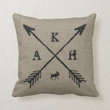 Pilar, Monogram Brev och Moose Decorative