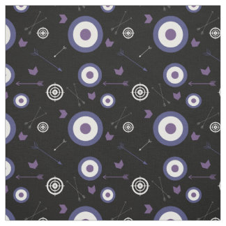 Pilar och mål Lila Fabric Tyg