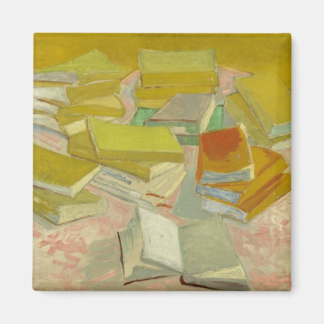 Pilar över Fransk Novels | Vincent van Gogh Magnet (Framsidan)