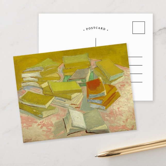 Pilar över Fransk Novels | Vincent van Gogh Vykort (Skapare uppladdad)