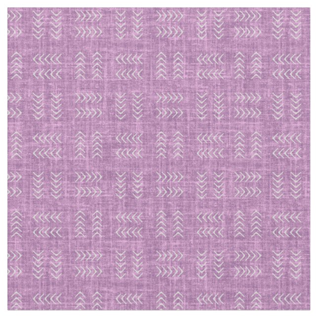 Pilar på orkidé lila linne tyg (Närbild)