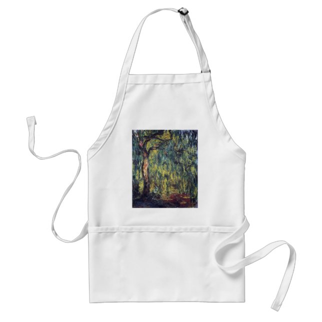 Pilar vid floden (Sörjande pil) av Claude Monet, V Förkläde (Framsidan)