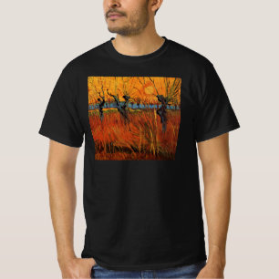 Pilar vid solnedgång av Vincent van Gogh Tee Shirt