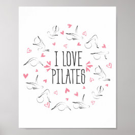 Pilatbågar i form av en cirkel poster