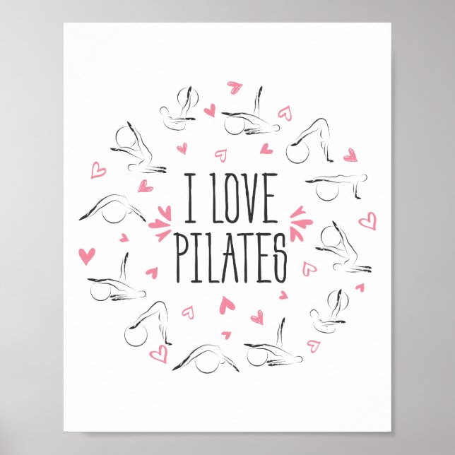 Pilatbågar i form av en cirkel poster (Framsidan)