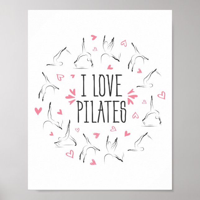 Pilatbågar i form av en cirkel poster (Framsidan)