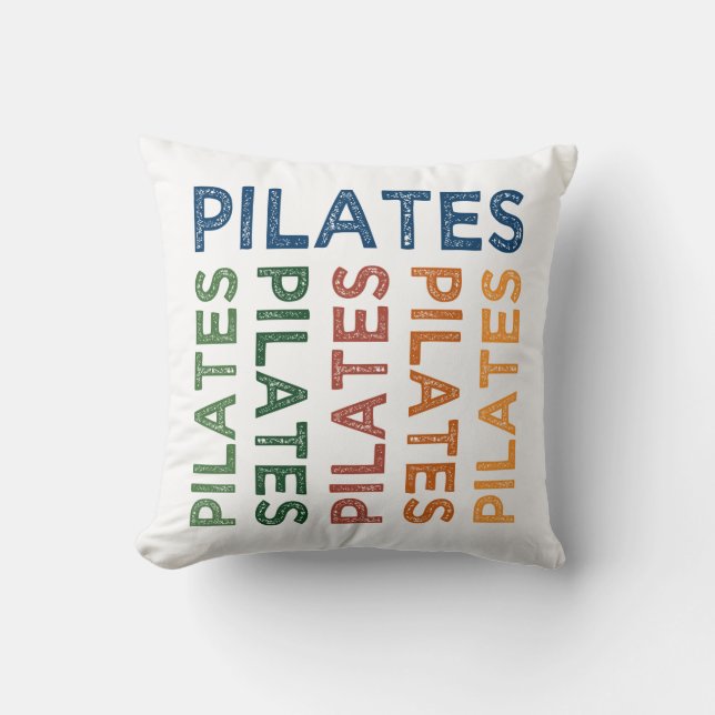 Pilater Cute Colorful Kudde (Framsida)