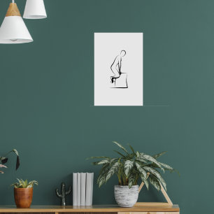 Pilater Frog Facto Pose - Wunda Ordförande Poster