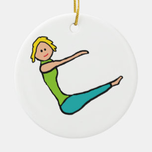 Pilater Julgransprydnad Keramik