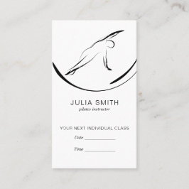 Pilater Sidböjsida Tidsbeställning Kort