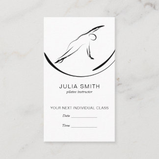 Pilater Sidböjsida Tidsbeställning Kort