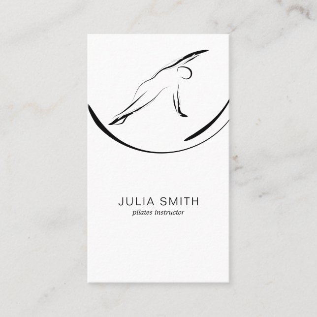 Pilater Sidböjsida Visitkort (Framsida)