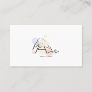 Pilaterna Brev A Pose Monogram Brev A Pilatus Visitkort