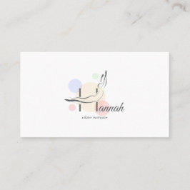 Pilaterna Brev H Pose | Monogram Brev H Pilatus Visitkort