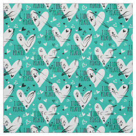 Pilaterna har sjölösa Mönster i färg i Tal Tyg