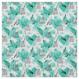 Pilaterna har sjölösa Mönster i färg i Tal Tyg