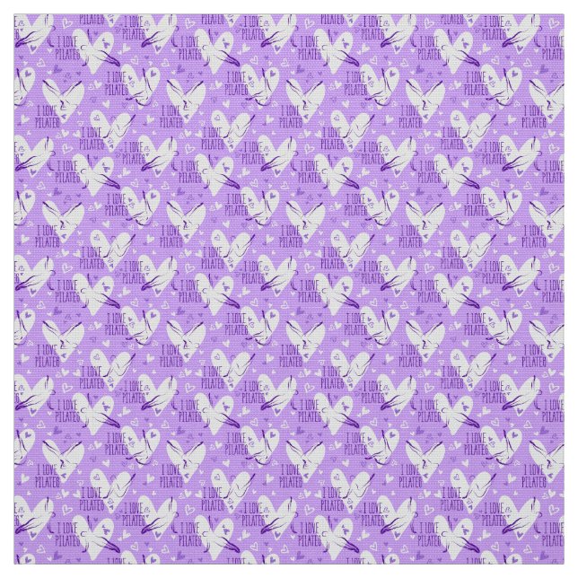 Pilaterna har sjölöst Mönster i lila färg Tyg (Provkarta)