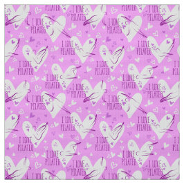 Pilaterna har sjölöst Mönster i magenta färg Tyg