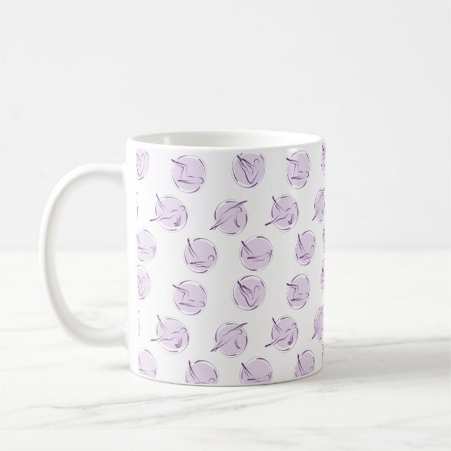 Pilaterna i mönster kaffemugg (Vänster)