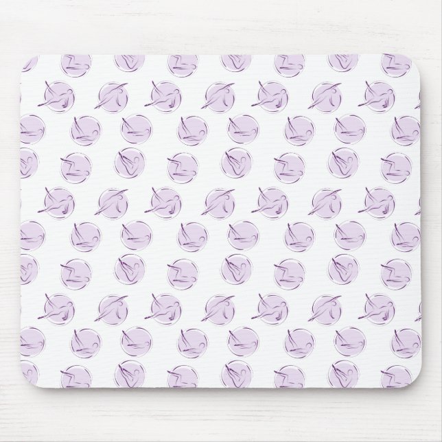 Pilaterna i mönster musmatta (Framsidan)