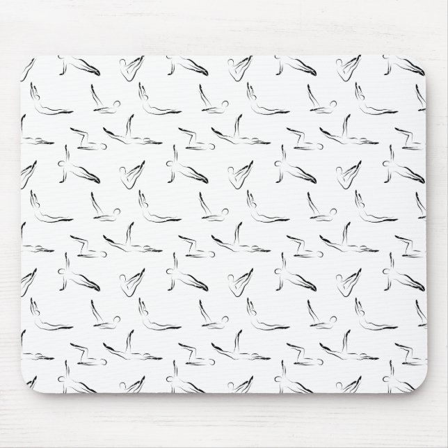 Pilaterna i mönster musmatta (Framsidan)