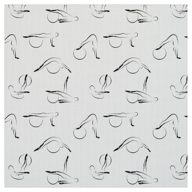 Pilaterna i mönster tyg (Provkarta)