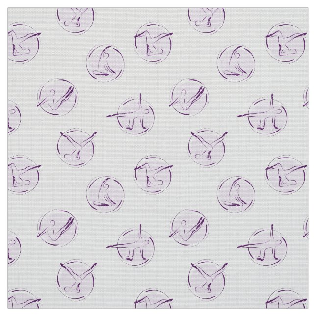 Pilaterna i mönster tyg (Provkarta)