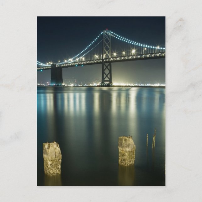 Pilaterna längs Embarcadero, San Francisco Vykort (Framsida)