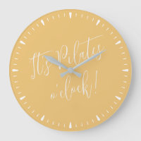 Pilaterna O'Clock Roligt Golden Gult Fitness