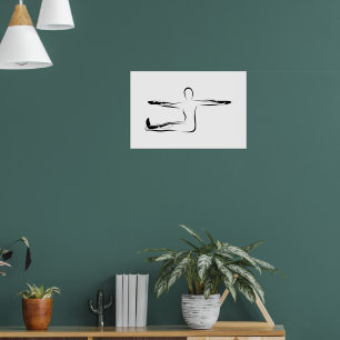 Pilaterna Snörpspets - Mat Poster