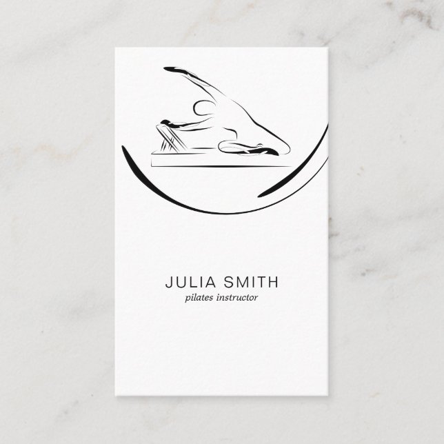 Pilaternas sjöjungfru avseende reformreformer visitkort (Framsida)