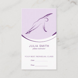 Pilaters sidobend-attityd | FÄRG Tidsbeställning Kort