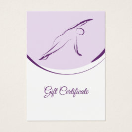 Pilaters sidobend-attityd | FÄRG Visitkort