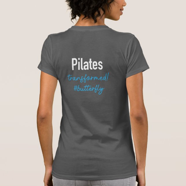 Pilates 500-klasser t-shirt (Baksida)
