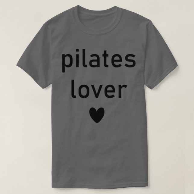 Pilates älskare t shirt (Design framsida)