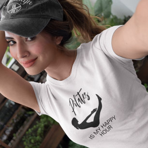 Pilates är min Happy Hour  T Shirt