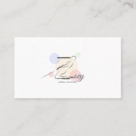 Pilates Brev Z Pose | Monogram Brev Z Pilates Visitkort