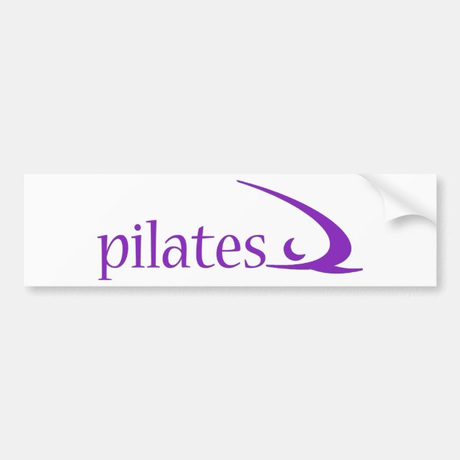Pilates design! bildekal (Framsidan)