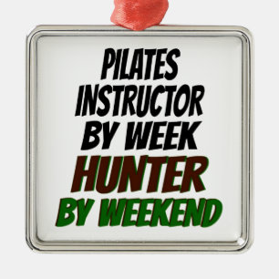Pilates Instruktör Hunter Julgransprydnad Metall