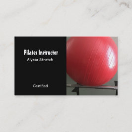 Pilates-instruktör Visitkort