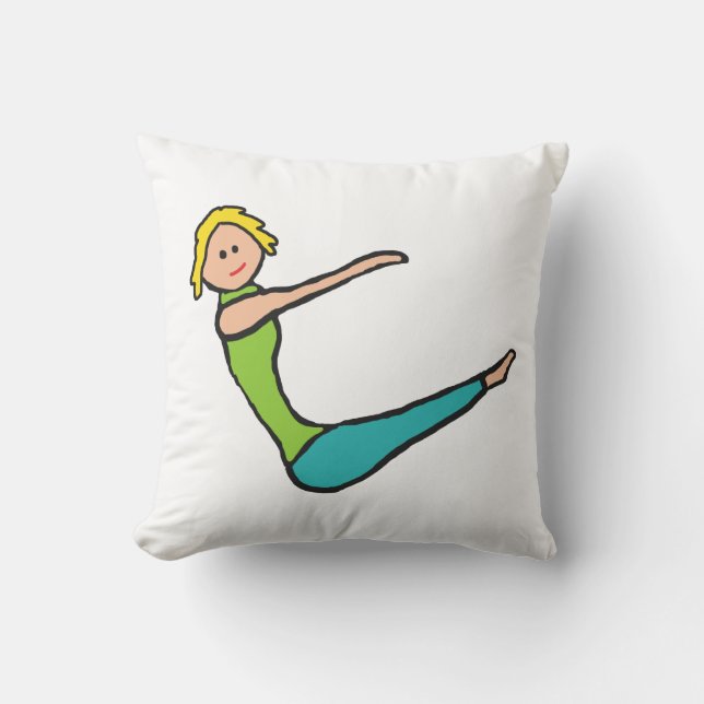 Pilates Kudde (Framsida)