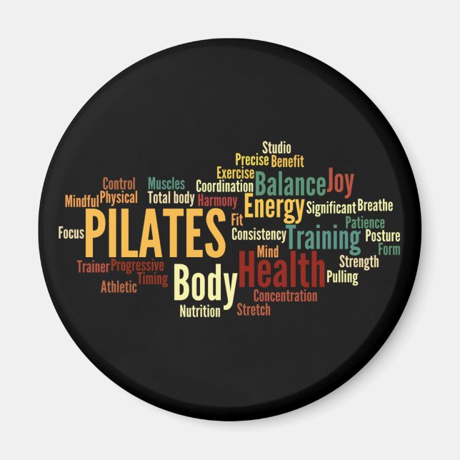 PILATES Magnet (Framsidan)
