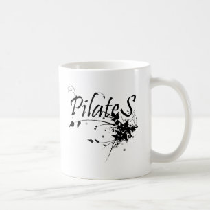 Pilates metodfläkt! Pilates konst Kaffemugg
