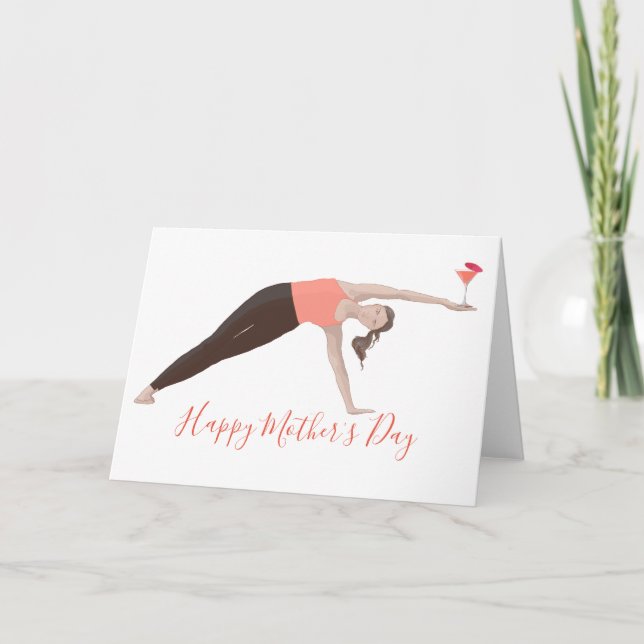 Pilates Morsdagskort Kort (Framsida)