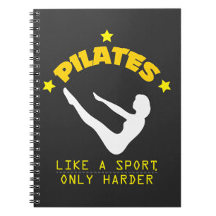 Pilates något liknande en sport, endast mer hårda anteckningsbok