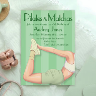 Pilates och Matchas inbjudan