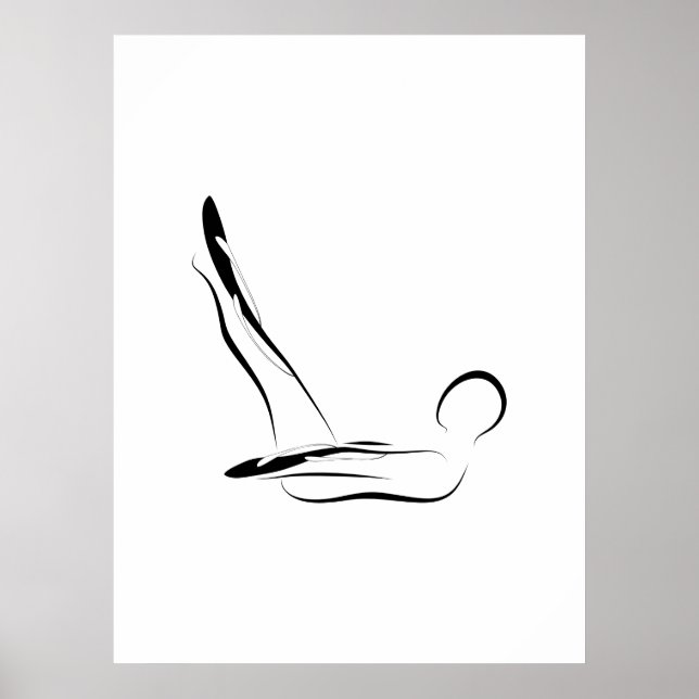 Pilates Pose Poster (Framsidan)