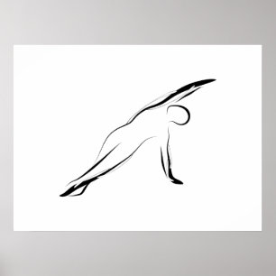 Pilates Pose Poster