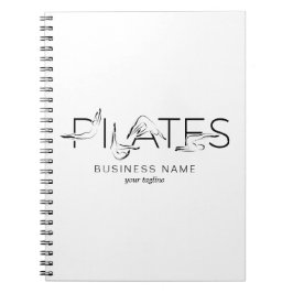 Pilates Posons i Pilates Ord Anteckningsbok