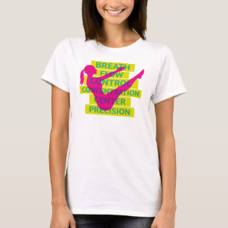 Pilates principles t shirt